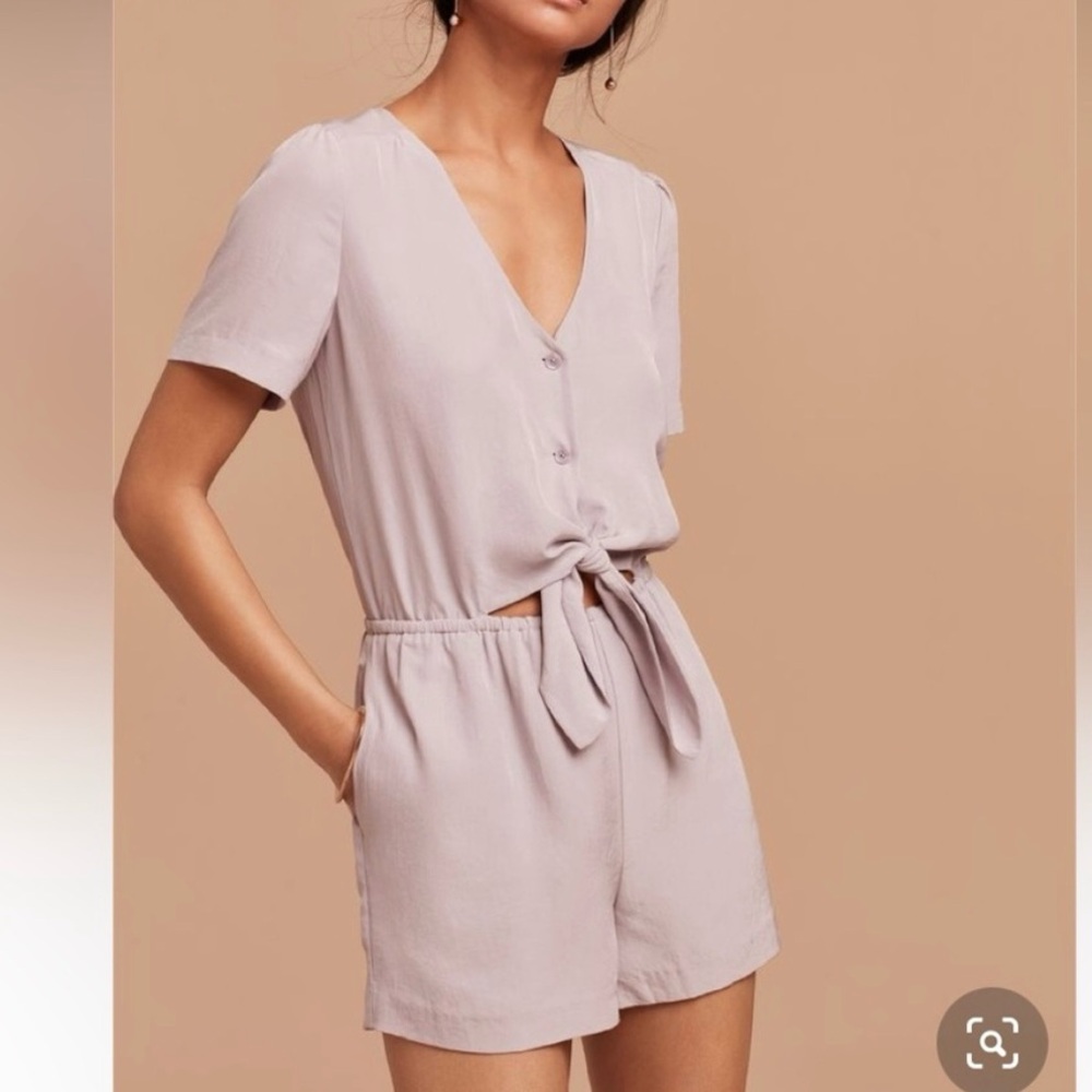 Aritzia Wilfred Croisées Romper